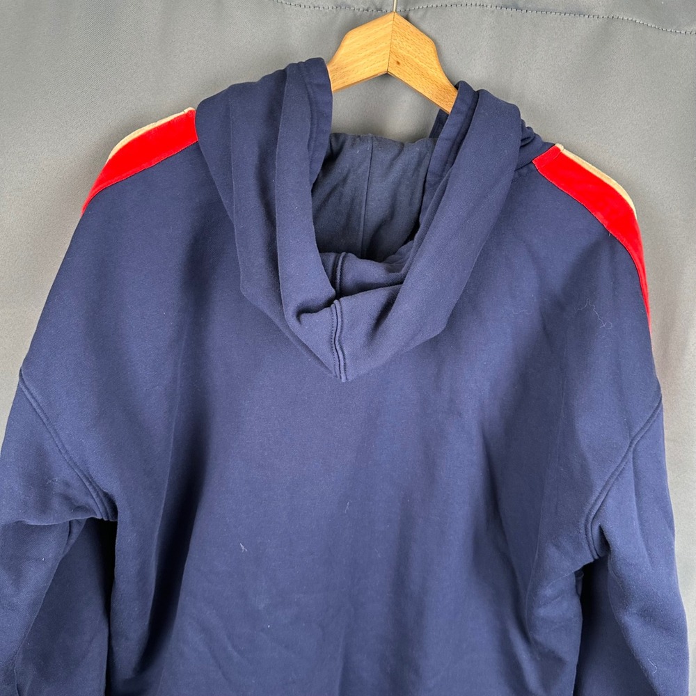 The Wild Collective NHL Florida Panthers Navy Full Zip Hoodie Mens 2XL Striped - Picture 8 of 9